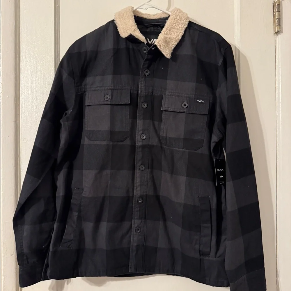 RVCA Men Jacket Sz Medium
